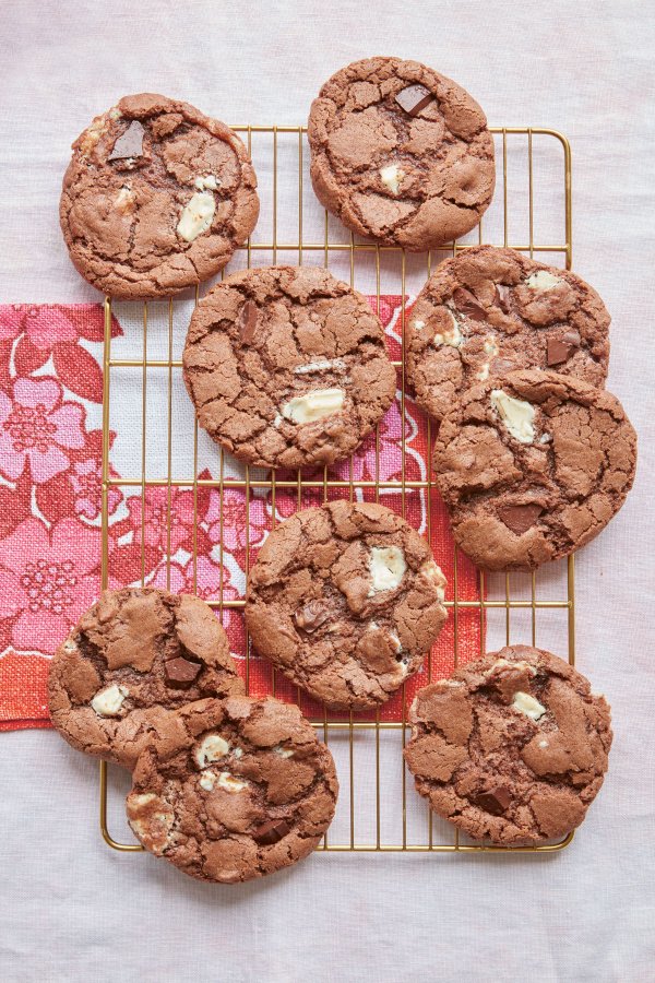 弗雷娅·考克斯的三重巧克力饼干的图片